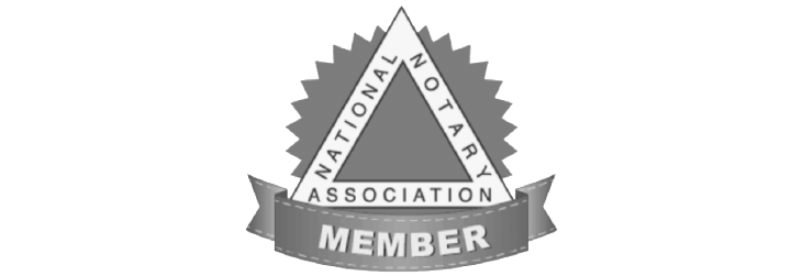 Badges grayscale national notary assoc 1